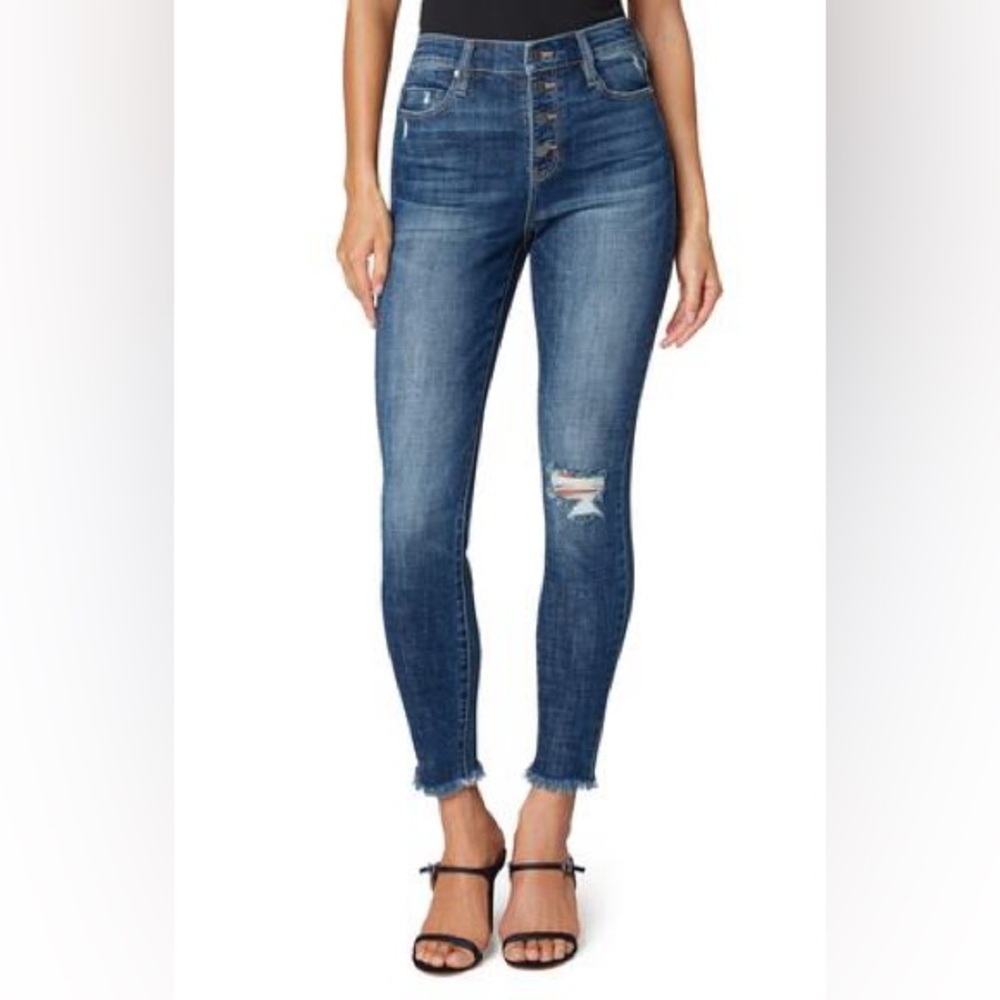 LIVERPOOL HI-RISE ANKLE JEANS
